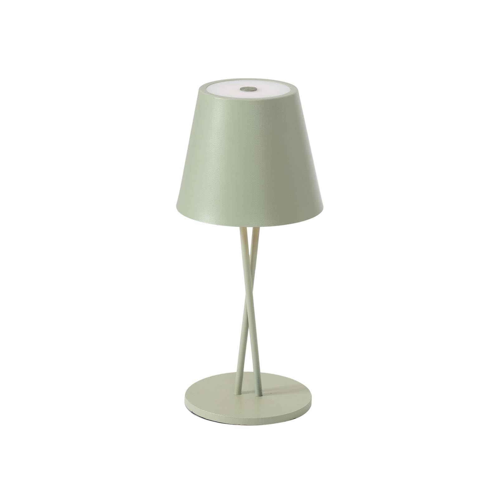 Lindby LED Janea dimmbar (spritzwassergeschützt (Modern) in Grün aus Metall (1 flammig,)