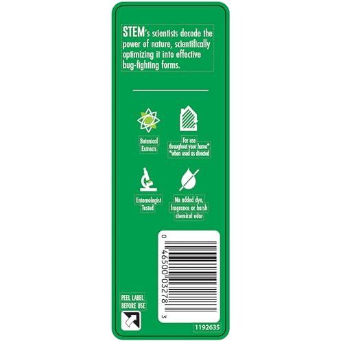 Image of Stem Kills Ants, Roaches And Flies: Plant-Based Active Ingredient Bug Spray, Botanical Insecticide For Indoor And Outdoor Use; 12 fl oz (Pack Of 3)