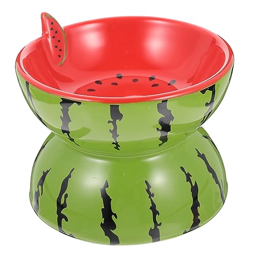 PEPLAYTAL Wear Resistant Cat Bowl Adorable Pattern Design Convenient Feeding Bowl for Dogs Cats Easy to Clean Durable Pet Accessory Capacity for Effortless Feeding