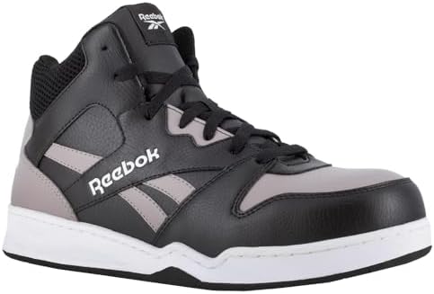 Reebok Work RB413 Women's Fusion Flexweave™ Work Safety Toe, Black and White, 10.5 | Image 1