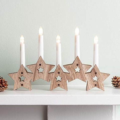 Chandelier en Bois Lights4fun Cover