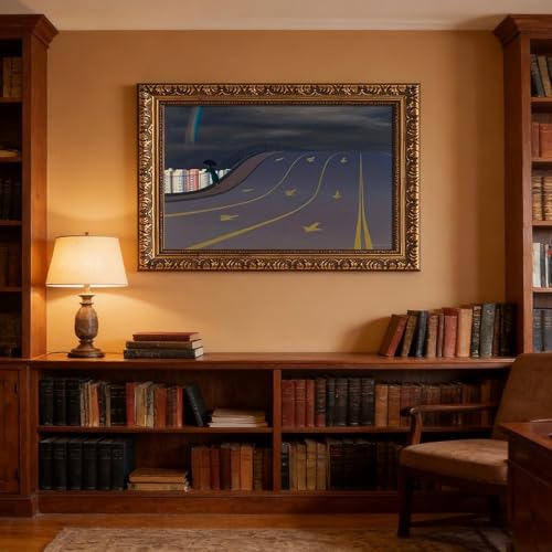 Impression sur toile This Way by Jeffrey cadre suspendu salon bureau 50,8x76,2 cm - 5