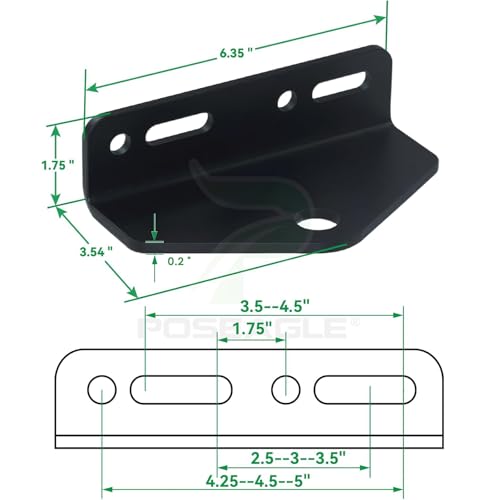 Image of [Upgraded Universal Heavy Duty Zero Turn Mower Trailer Hitch | Include Chrome Trailer Hitch Ball, 3,500 lbs, 2 Inch Diameter, 3 /4 x 2-Inch Shank and L Socket Wrench