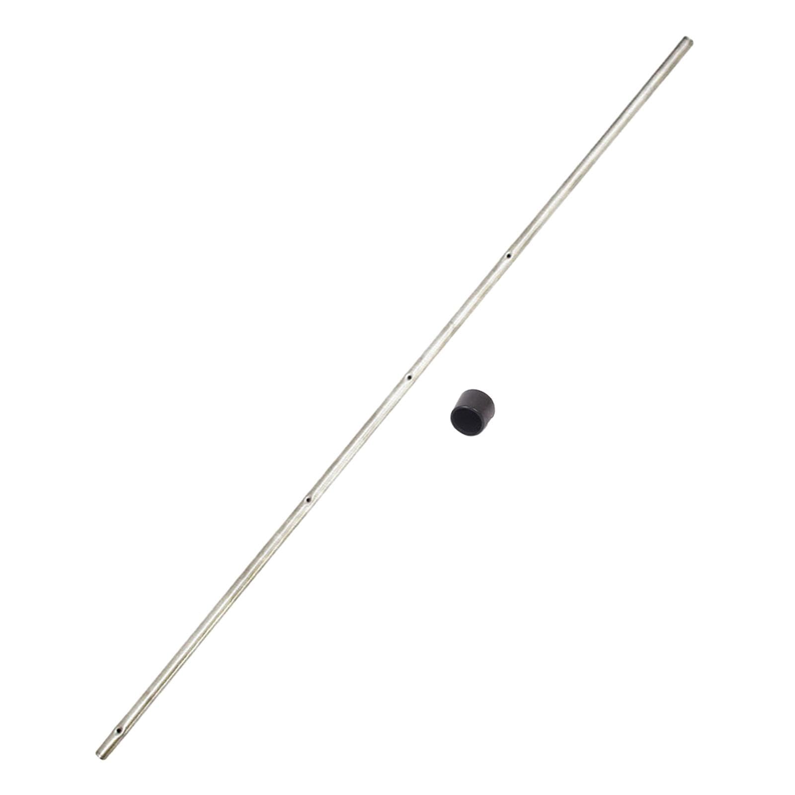 KESOTO Varilla de Mesa de futbolín, Poste de futbolín para Mesa de Escritorio para Juegos de Familiares, Varilla de Acero de 8 mm x 52,5 cm
