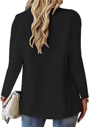 Womens Casual Blazers Business Oversized Blazer Jacket Long Sleeve Professional Clothes for Women2
