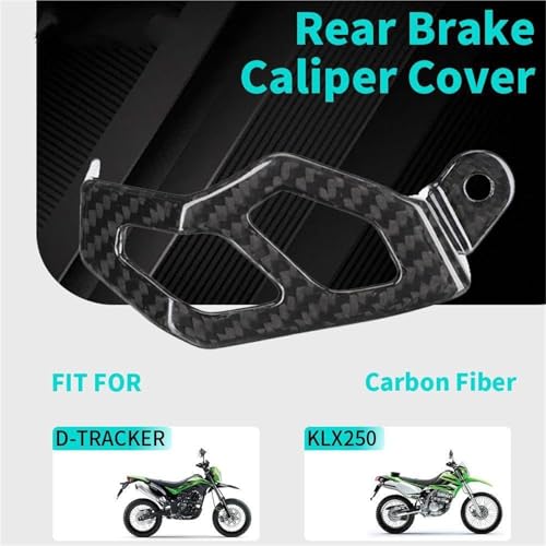 Couvercle d'étrier de frein arrière carbone pour KAWASAKI D-TRACKER X - 2