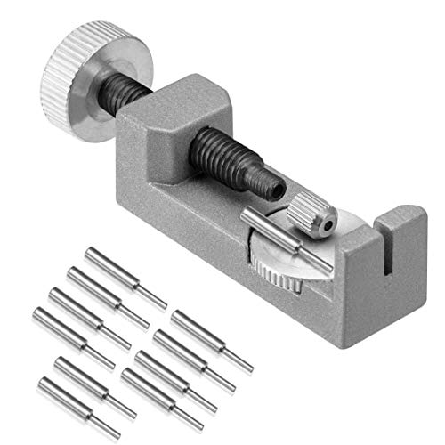 Image of DIY Crafts Pattern No # 9, Repair Tool Kit, Watch Band, Watch Band Adjustment Strap Link Pin Remover Watchmakers 3X Extra Pins Watch Band Sizing Tool Compat (Pattern No # 9, Repair Tool Kit)