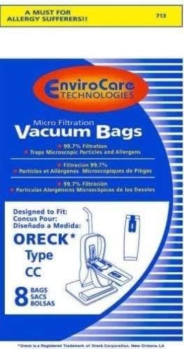 Designed to Fit 24 ORECK UPRIGHT MICROFILTER VACUUM BAGS