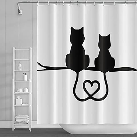 Cortina de Ducha Animal Silueta SDOTPMT Cover