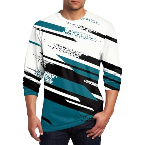 T-Shirt Manche Longue Homme en coton extensible décontracté