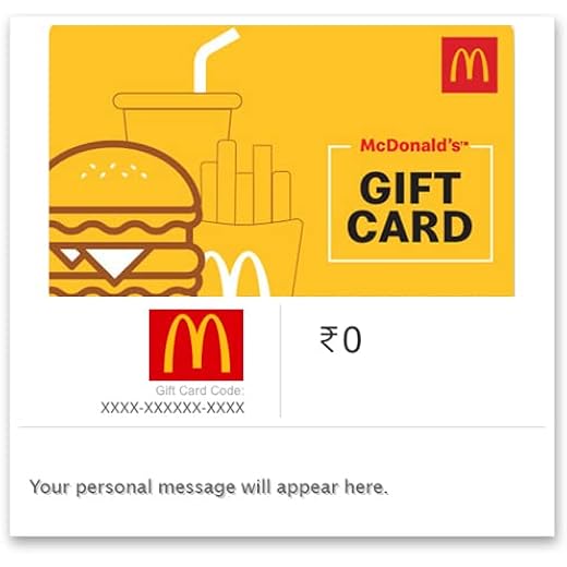 E-Gift Card - Instant Delivery - 1 Year Validity