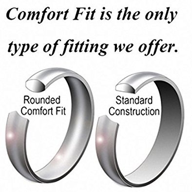Image of Moneekar Jewels 18K Stainless Steel And Gold Plated Bevelled High Polish Edge Ring for Men (Gold)