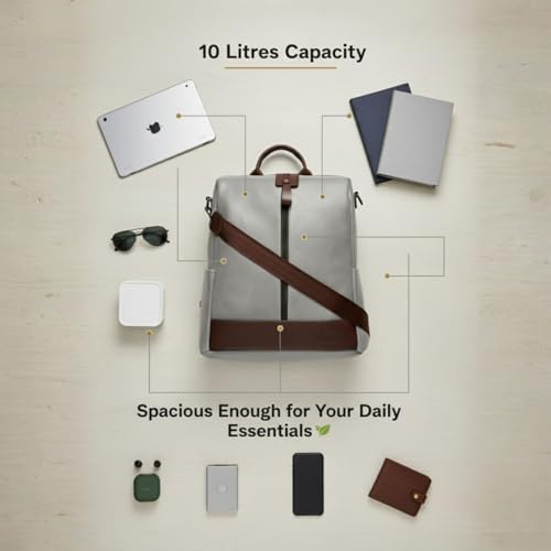 Image of VISMIINTREND Backpack for Women | Stylish Vegan Leather Backpack Bags for Women | College Bag for Girls | Office, Travel & Daily Use