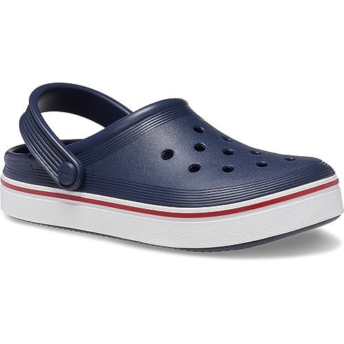 Crocs Tamanco infantil unissex, Azul-marinho/Pimenta, 26