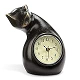 Anecdotal Aardvark Curious Cat Clock