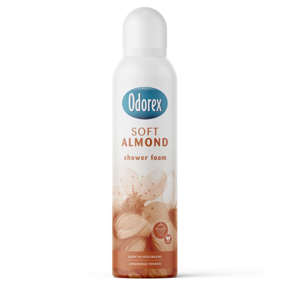 6er Pack - Odorex Duschschaum – Almond Blossom – 200 ml