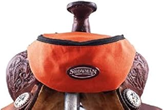 Showman Orange Insulated Nylon Saddle Phone Pouch