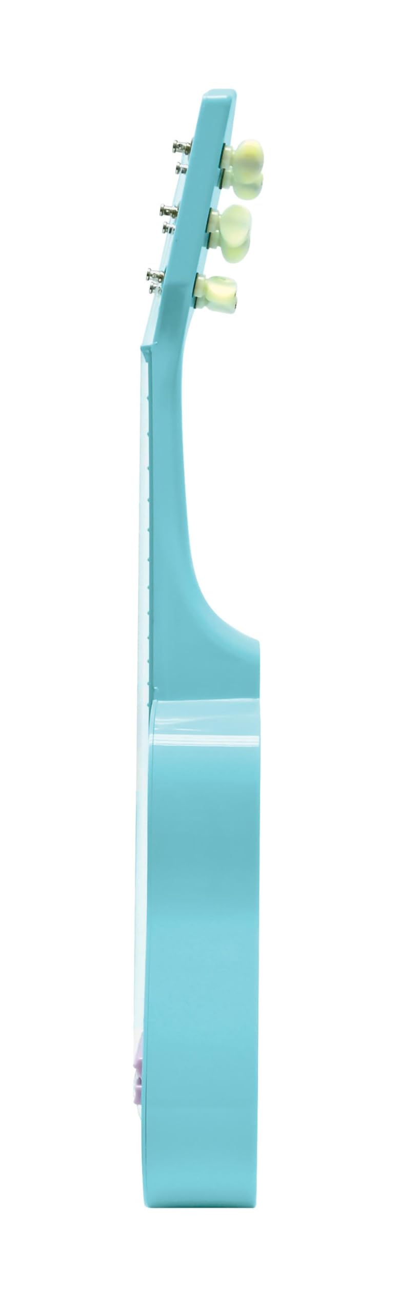 Lexibook, Disney Moana, My First Guitar dla dzieci, 6 strun nylonowych, 53 cm / 21'', przewodnik w zestawie, różowy/niebieski, K200VNLXB