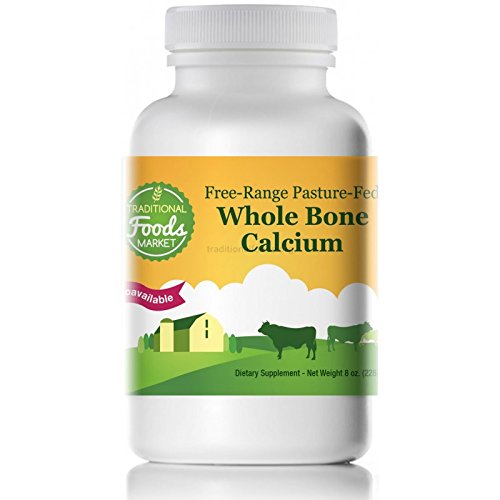 Whole Bone Calcium - Free-Range & Pasture-Fed, 8oz, by Traditional Foods Market