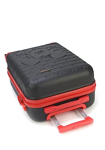 Mala de Viagem Infantil Mickey Mouse Licenciada - MF10405MY (Preto)
