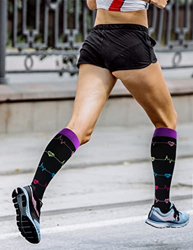 Chaussettes de compression contre les jambes lourdes pour running et récupération active - 5
