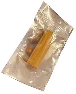 Krisah 1 pcs Lab Tested ISI Seal Original Sandalwood Scented Processed Mysore Chandan Sticks 30-40 Gram for Puja