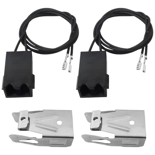 PQZFKSRU WB2X8228 Element Receptacle and Wire Replacement Kit Ideal for GE Electric Ranges/Stove/Burners Terminal Block Kit, Replaces AP2013499 PS242972, Pack of 2