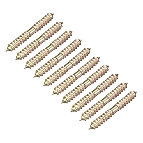 Boulons double filetage 6x25mm uxcell en acier robuste pour meuble
