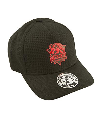 Baskonia, Cappellino Unisex-Adulto, Nero, Taglia