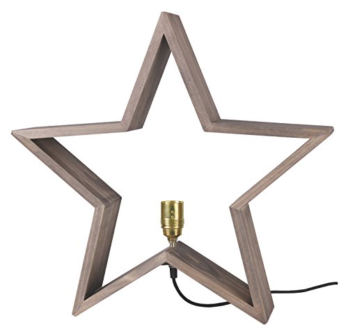 Star Trading LYSeKIL 1 lámpara(s) Marrón - Iluminación decorativa (1 lámpara(s), Marrón, Madera, IP20, 1,8 m, Corriente alterna)
