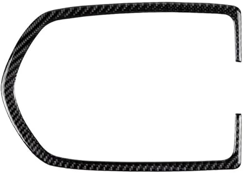 Miniatura 4 de burnmoto Accesorios de fibra de carbono para interior de automóvil, cubierta de lámpara de lectura de techo, compatible con Porsche Macan 2014-2021