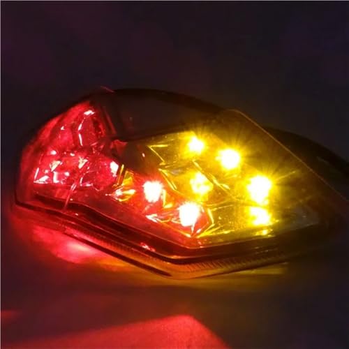 Luz trasera con intermitentes de freno integrados para optimizar tu moto KLE 650 6