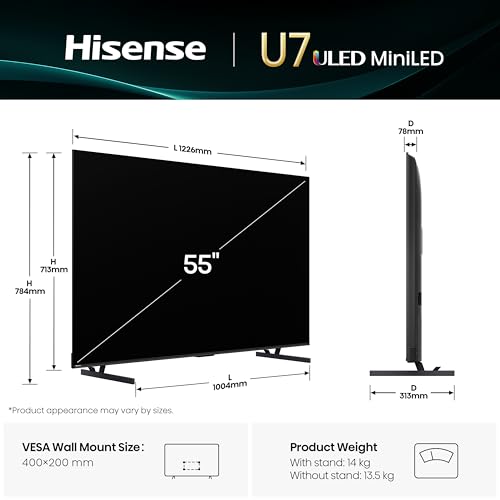 Hisense 55U7Q TV Mini LED 55" 4K 144Hz - photo 3