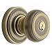 Baldwin Hardware 5210.050.FD Colonial Knob Keyed Entry Indoor