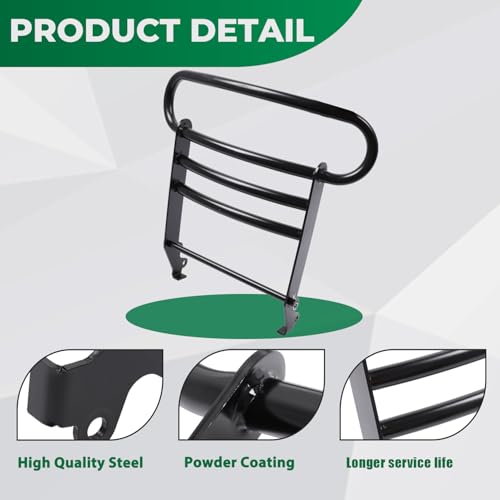 ELITEWILL Frontstoßstangenschutz für Gartentraktoren, passend für John Deere X300 X500, ersetzt OEM BM23057