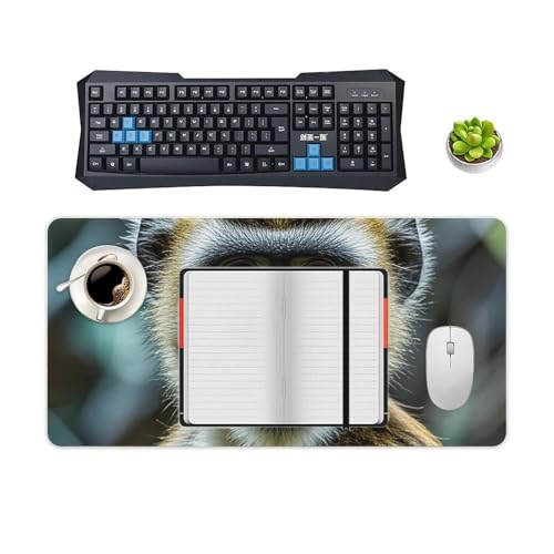 The Silent Monkey mouse pad gaming tamaño grande 60x30 cm miniatura 4