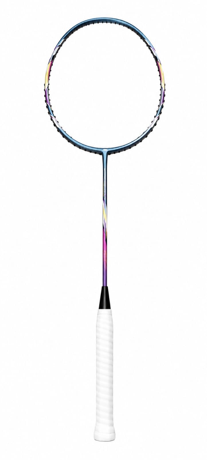 Badminton Racket, Blue and Pink Multicolour with White Grip | Lightweight Frame, Indoor Court Use, Doubles Play Ready, Vibrant Finish, Comfortable Grip-image-29