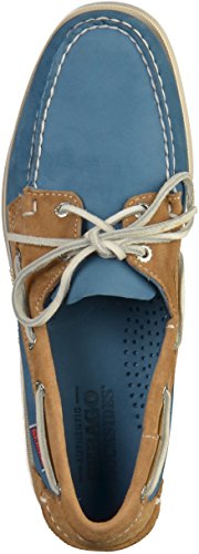 Image of Sebago Endeavor Waterproof Boat Moccasins - All Leather Moccasins for Men with Canoe Moc, Leather Lining, 360 Laces, Non-slip Soles