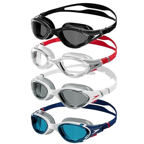 Lunettes de natation avec verres miroirs antibuée Speedo Biofuse 2.0