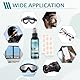 Rbleote 100ml Linsen-Kratzer-Entferner-Spray,Eparaturspray Fingerabdrücke,Brillenglas Reparatur Spray,Brillenglas-Kratzer-Reparaturspray,mit 8 Paar Nasenpads aus Schwamm