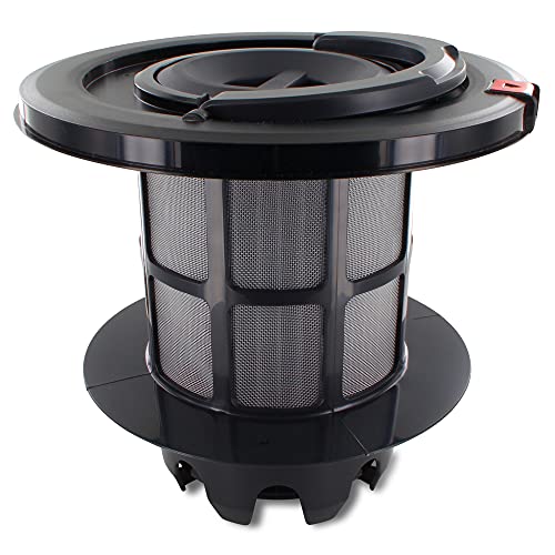 DL-pro Filtre à lamelles Ø 205 mm pour Bosch Siemens Relaxx'x Pro Silence Zoo'o Pro Animal 00708278 708278 Filtre de rechange pour aspirateur sans sac BGS5