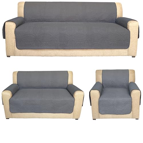 Opiniones y reviews de remate de lavadoras comprados en linea. 38 Yamel Hogar - Cubre Salas–Set de 3 Piezas – Individual, Love Seat, Triple – Hipoalergenico – Unión Sonido Alta frecuencia – Sin Hilos - Fundas para sillones –...