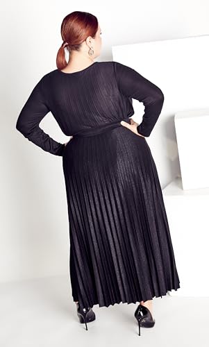 Women's Plus Size Knit Pleat Skirt3