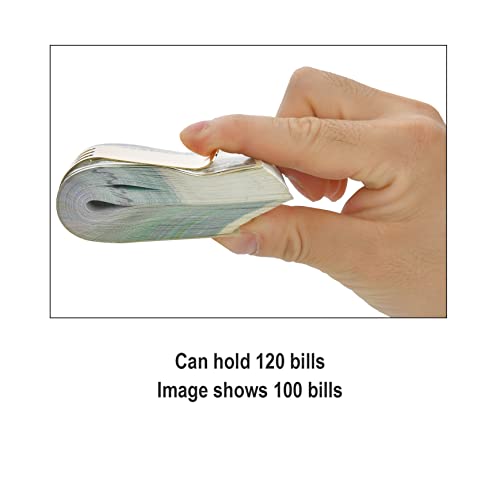Image of Money Clip Spring Steel Cash Clips Large Capacity Minimalist Front Pocket Wallet