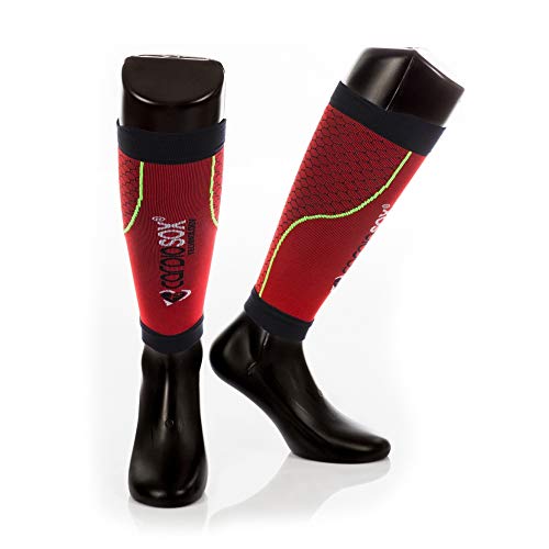 Protège-mollet mixte 4 Luglio manchon compression jambe sport stretch