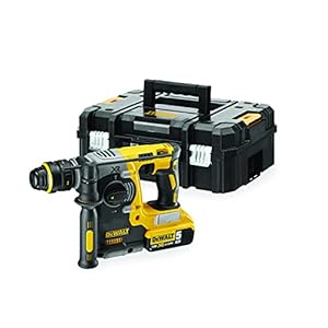 DEWALT SDS-plus XR Akku-Kombihammer / Schlagbohrmaschine DCH273NT (18V, bürstenlos, 24mm, ideal für Bohranker/Befestigungslöcher, Vibrationsreduzierung, ohne Akku & Ladegerät)