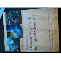 Fundamentals of General, Organic, and Biological, Chemistry Volume 1 0536471304 Book Cover