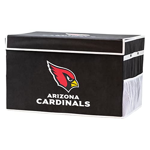 NFL Arizona Cardinals NFL Team Licensed Collapsible Storage Footlocker Bin Smallnfl Team Licensed Collapsible Storage Footlocker Bin Black, Small - image 4