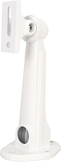 Security Camera Mount CCTV IP Camera Wall Mount Holder, Easy Installation, Secure Stability, Aluminium Alloy Rotatable Wall Ceiling Stand for Indoor Outdoor(White)