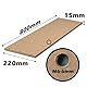 Genmitsu 4040PRO Y-axis Extended to 4060 MDF Kit, 2060 MDF Spoilboard 800 x 220 x 15mm